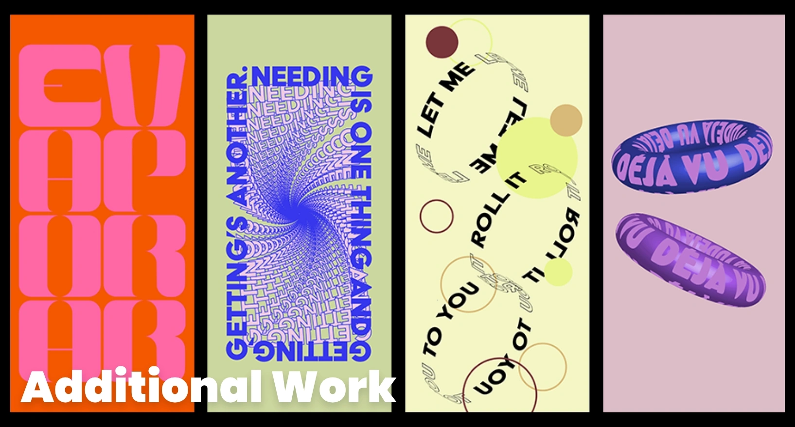 Additional Work & Fun Stuff